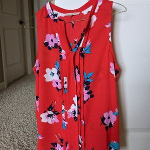 41 Hawthorn Breyson Pleat Detail Split Neck Blouse